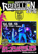 East End Badoes - Rebellion Festival, Blackpool 4.8.16